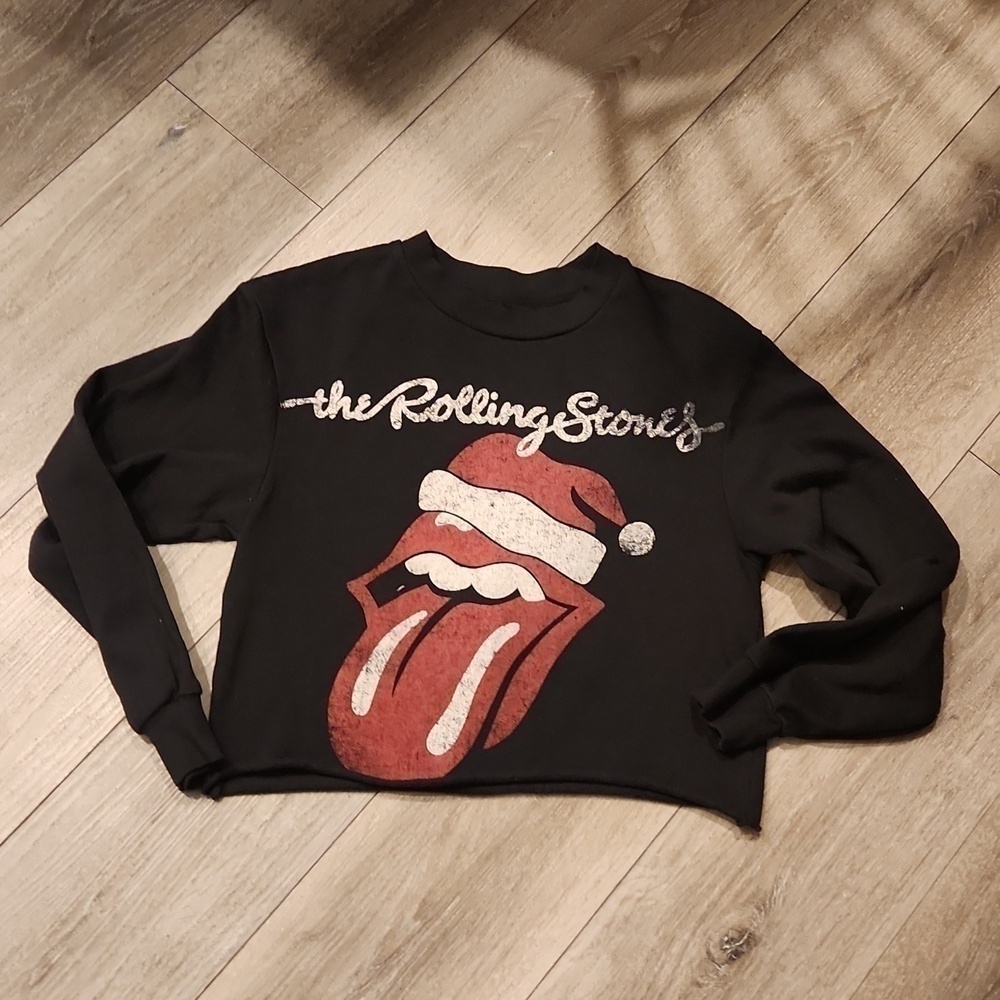 The Rolling Stones Crop Top